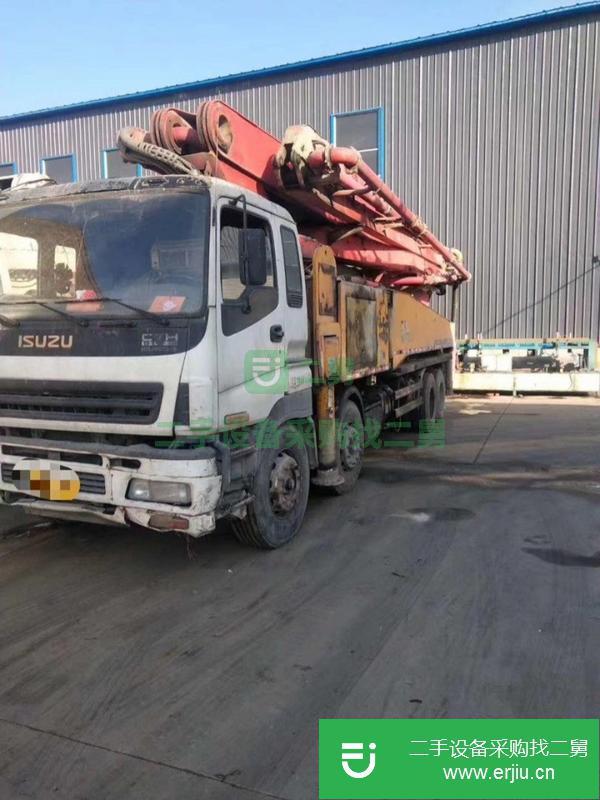 河南出售二手三一52米泵車