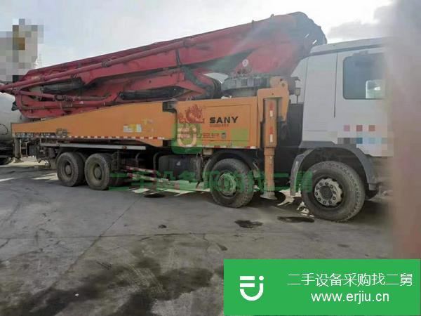 河南出售二手國四52米泵車