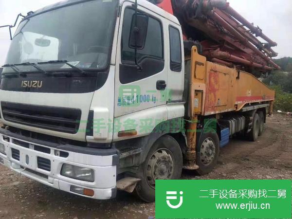 江蘇出售二手的泵車，6節臂,C8系統,手續齊全