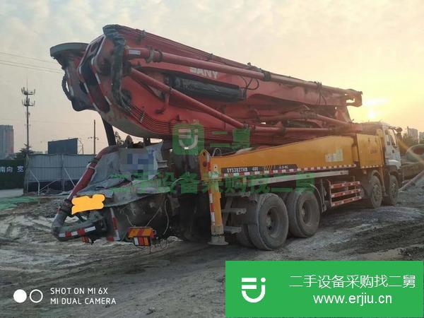 山東出售二手三一48米泵車