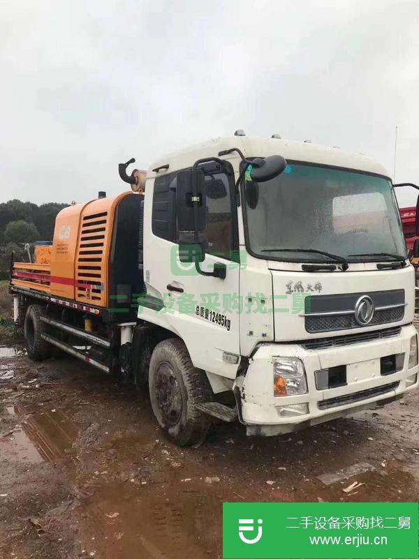 浙江出售二手三一重工10020車載泵國四