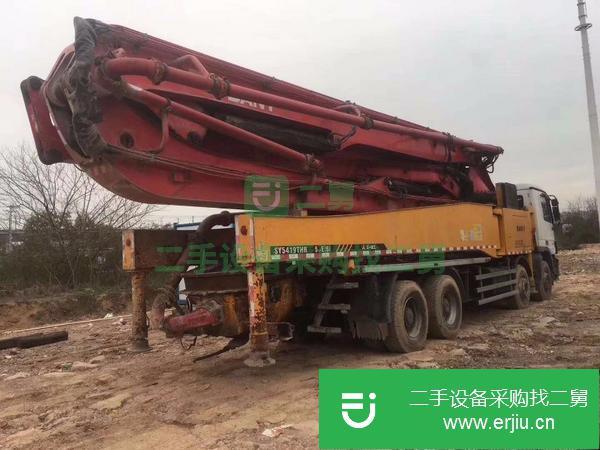 甘肅出售二手奔馳52米泵車,六節臂,保養到位