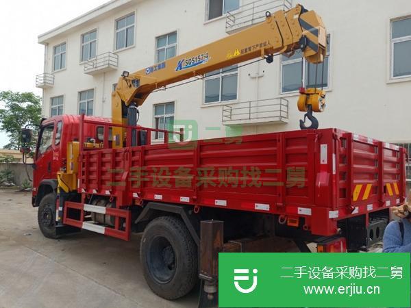 山西出售二手徐工前四后八14噸隨車吊