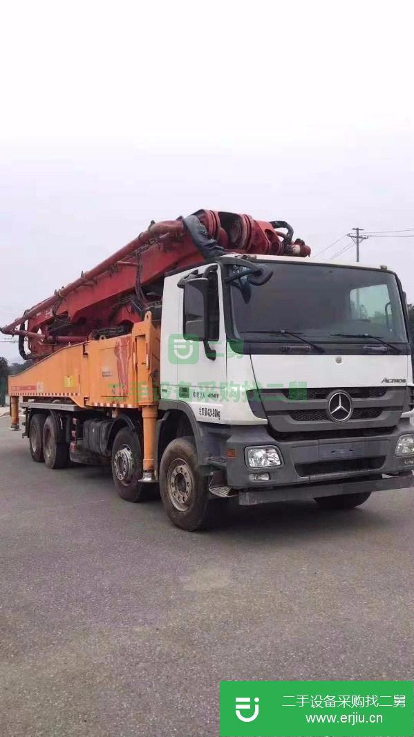 江蘇出售二手三一56米泵車