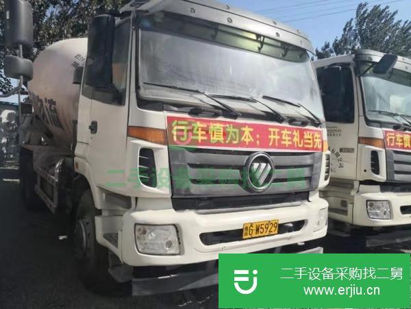 黑龍江出售歐曼攪拌車，大14方拉16方