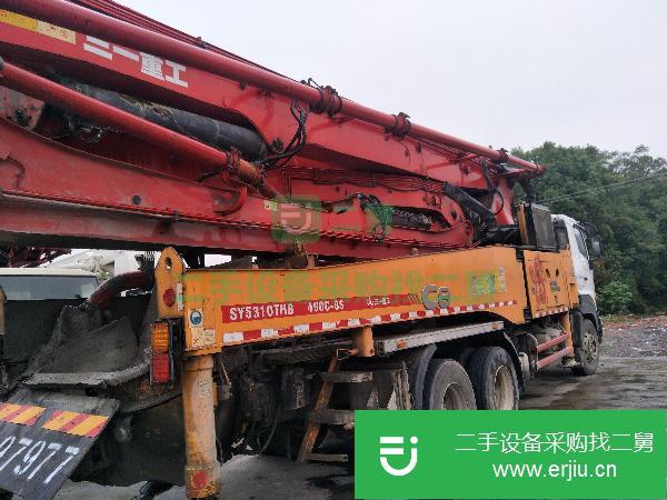 湖南出售二手三一49米泵車