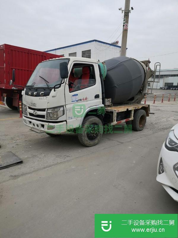 江西出售二手時風2方小攪拌罐車