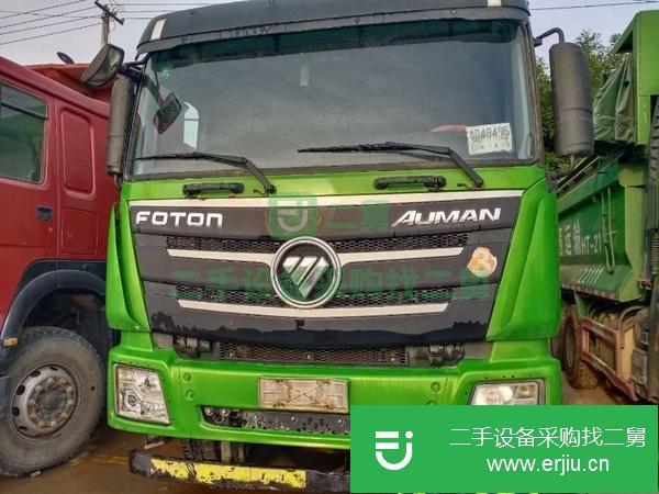 山東出售二手國五375馬力歐曼自卸車