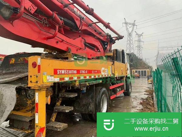 天津出售二手三一37米泵車