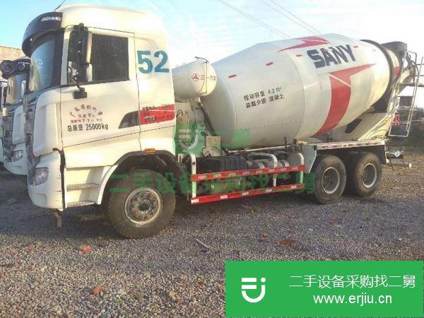 江蘇出售二手國五大12方三一攪拌車