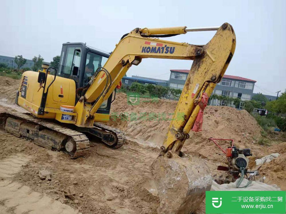 陜西出售二手小松PC56-7挖掘機(jī)
