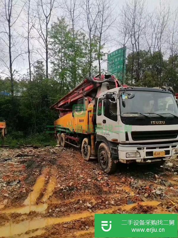 湖南出售二手三一52米泵車