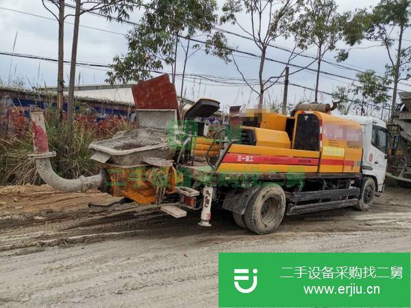 廣西出售二手三一車載泵9018
