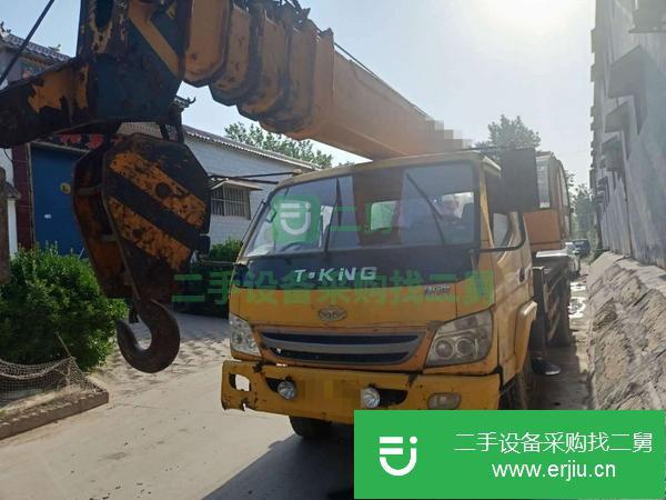河南出售二手森源重工12噸汽車吊