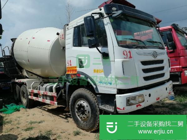 湖北出售二手國五大12方混凝土攪拌車