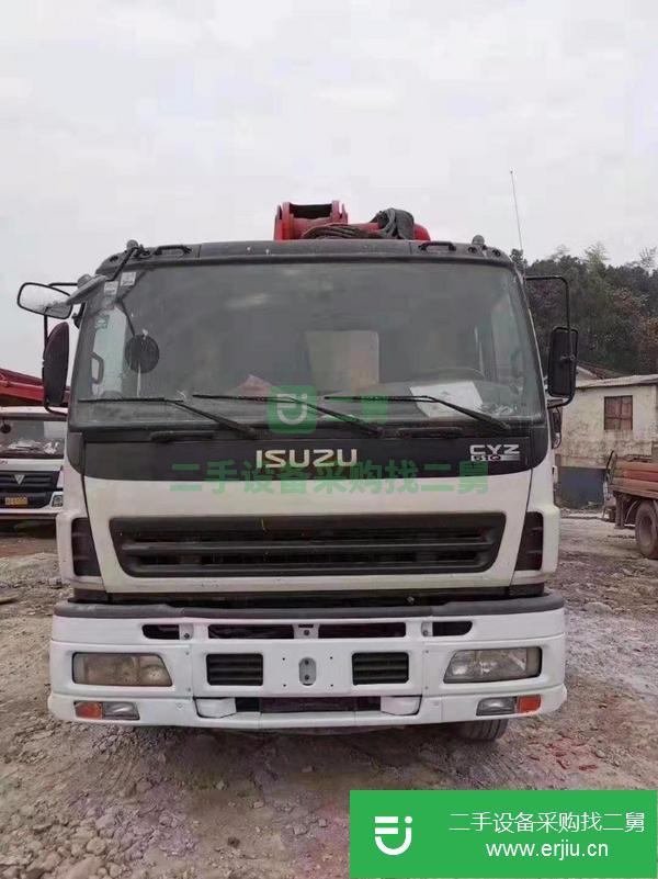 西藏出售二手的38米泵車