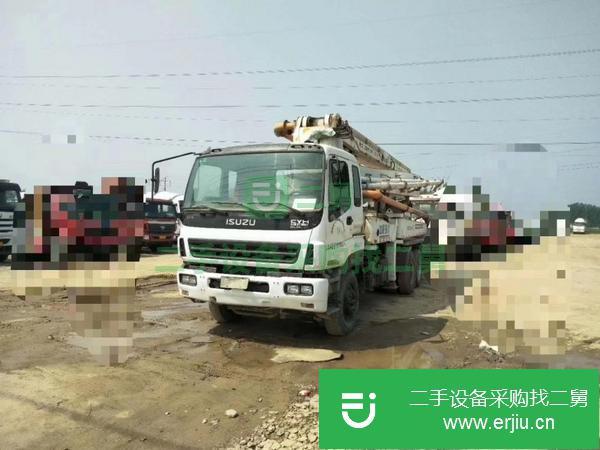 青海出售37米五十鈴中聯泵車