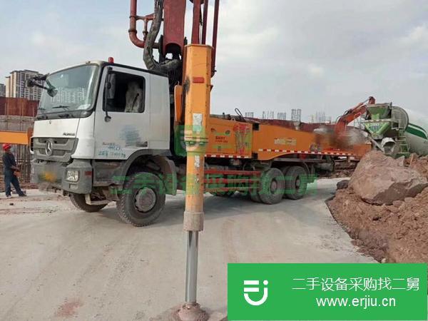 湖南出售二手三一49米泵車