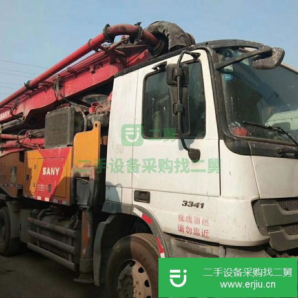 河南出售二手46米泵車
