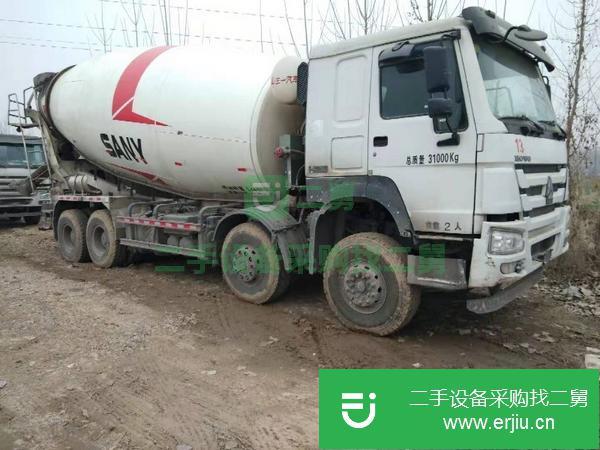 吉林出售二手國五22立方豪沃攪拌車