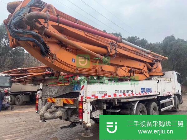 山東出售二手49米混凝土泵車
