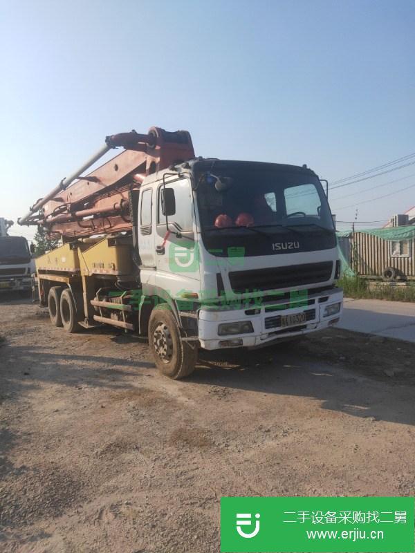 江蘇出售二手37米三一泵車