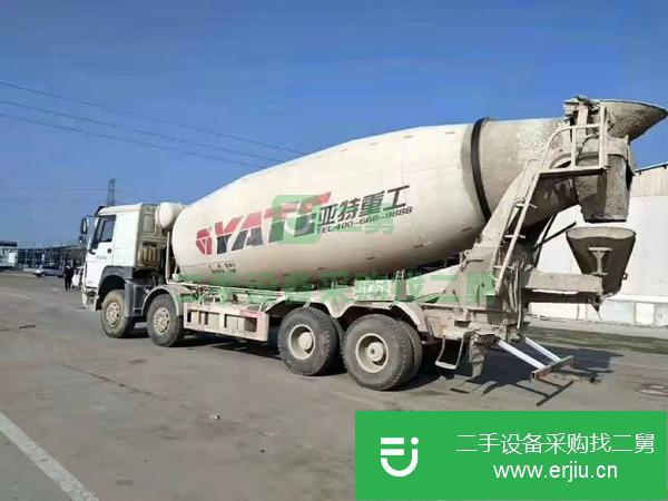 浙江出售二手豪沃22方攪拌車
