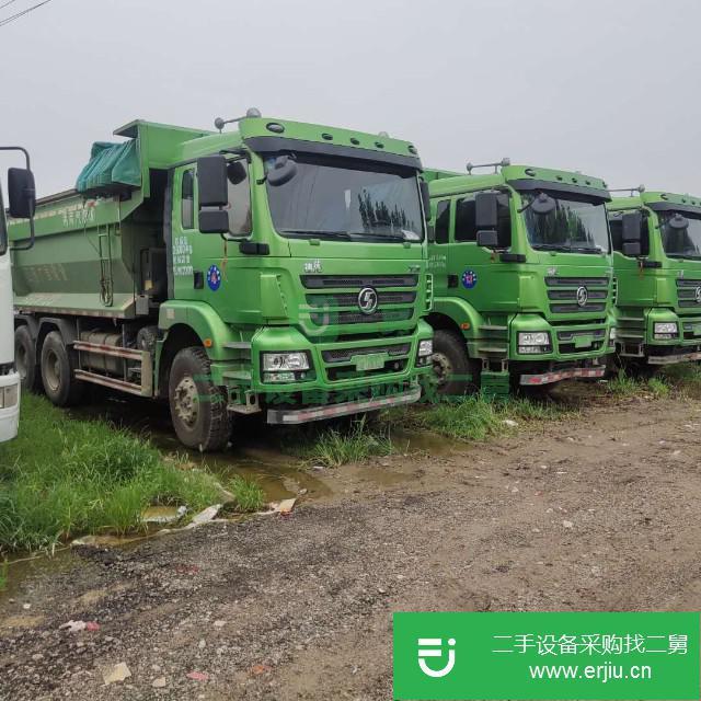 山東出售二手陜汽重卡后八輪自卸車