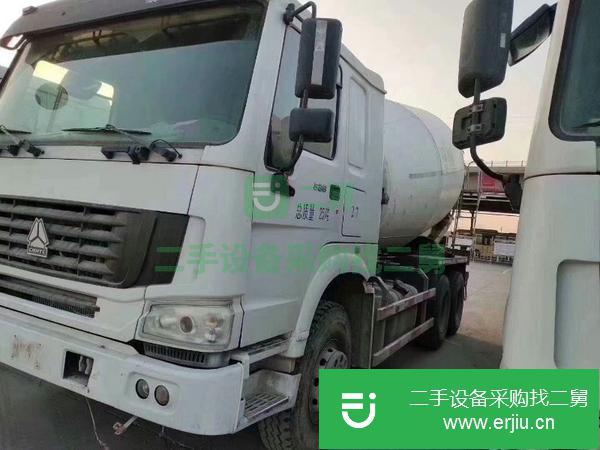 甘肅出售二手豪沃12方攪拌車