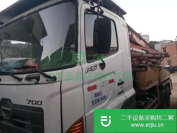廣東出售二手37米泵車