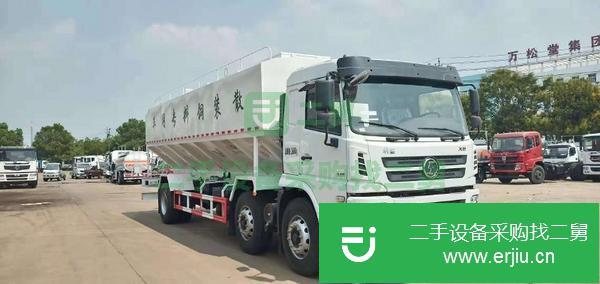 重慶出售二手福田歐曼散裝飼料運輸車