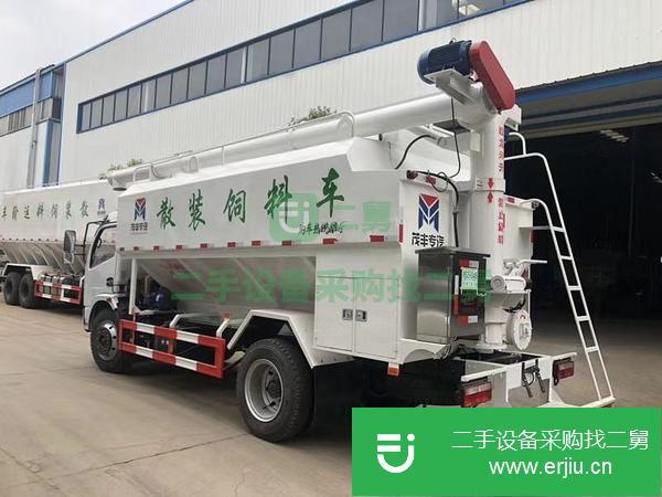 湖北出售二手東風(fēng)12噸散裝飼料運(yùn)輸車