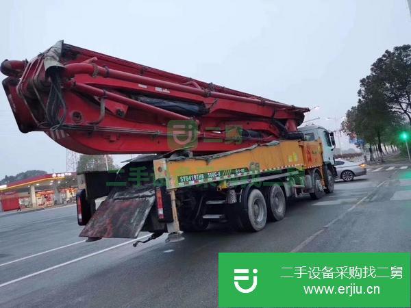 河北出售二手奔馳56米泵車