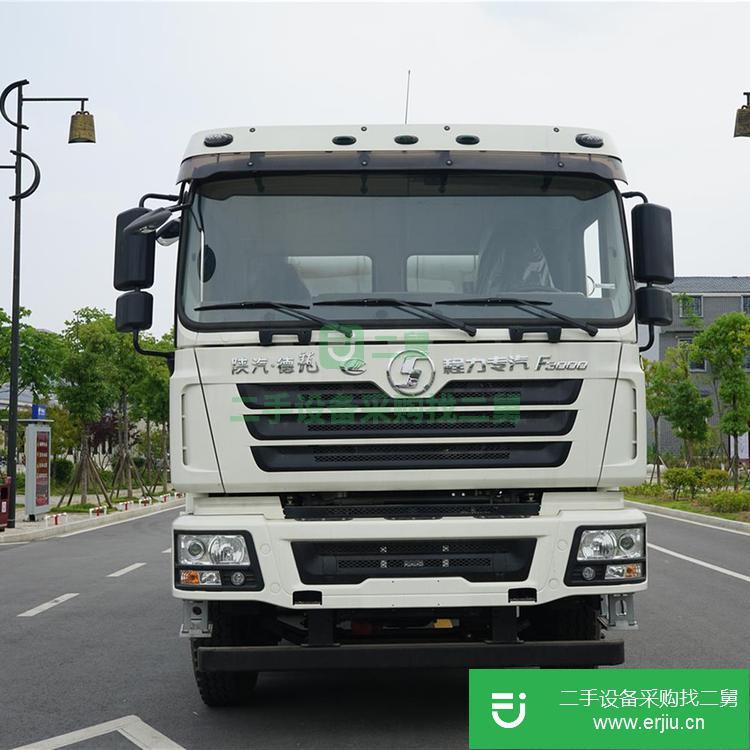 湖北出售二手15方陜汽德龍攪拌車