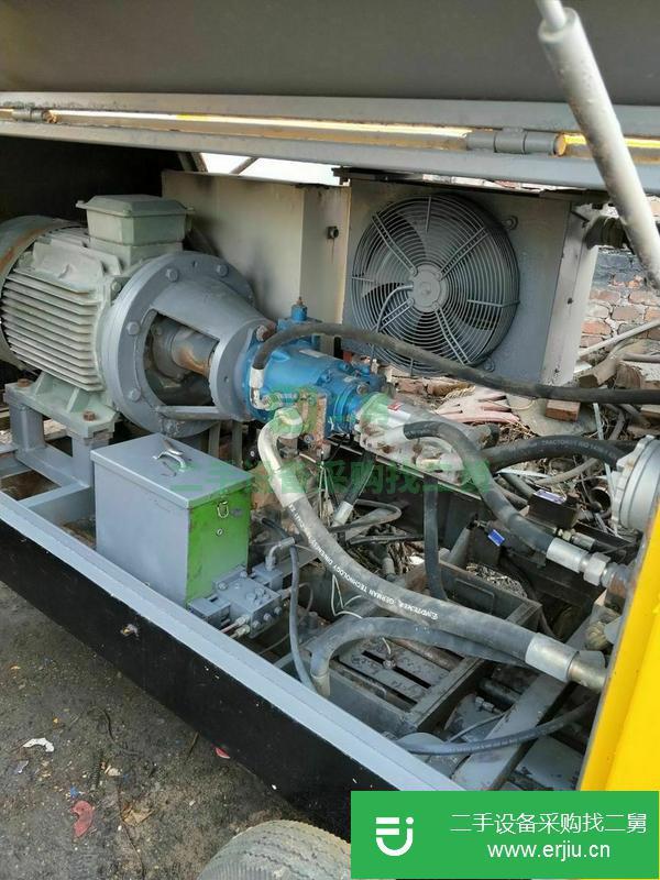 河北出售二手電拖泵，45千瓦電機。