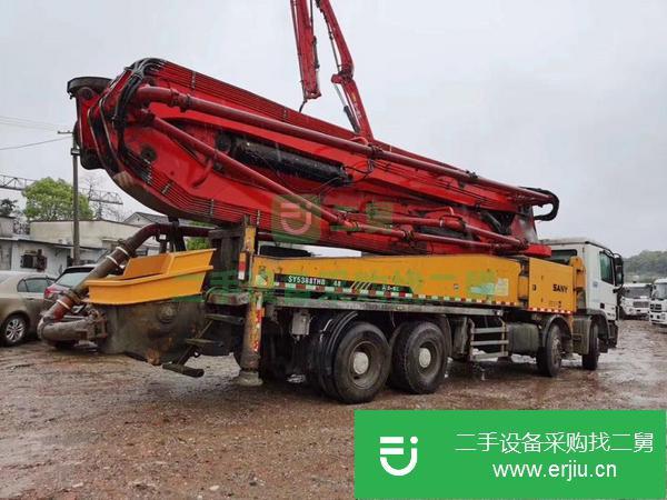 內蒙古出售二手奔馳48米泵車