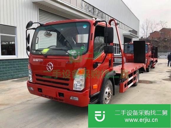 山東出售二手藍牌平板運輸車