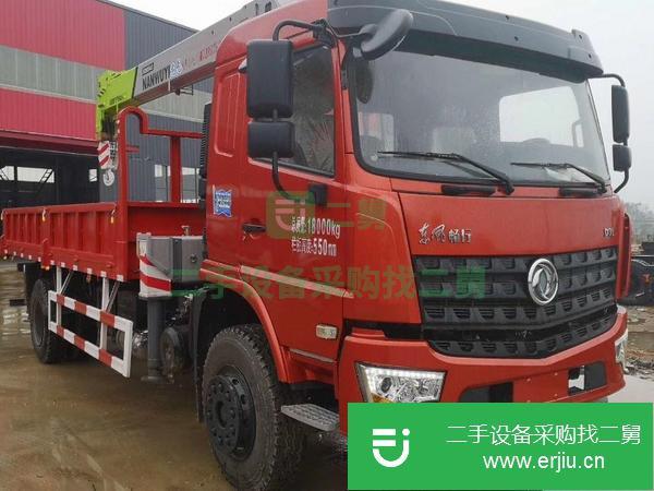 湖北出售二手中國重汽5噸隨車吊