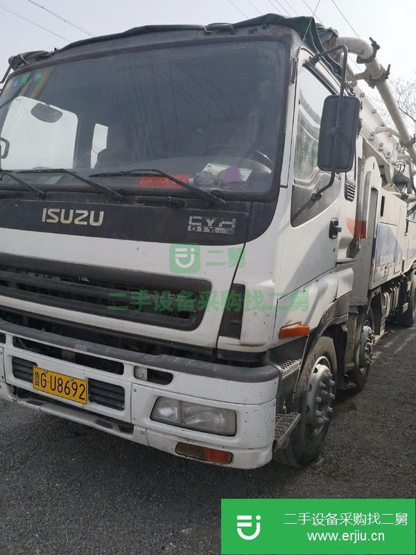 山東出售二手52米泵車