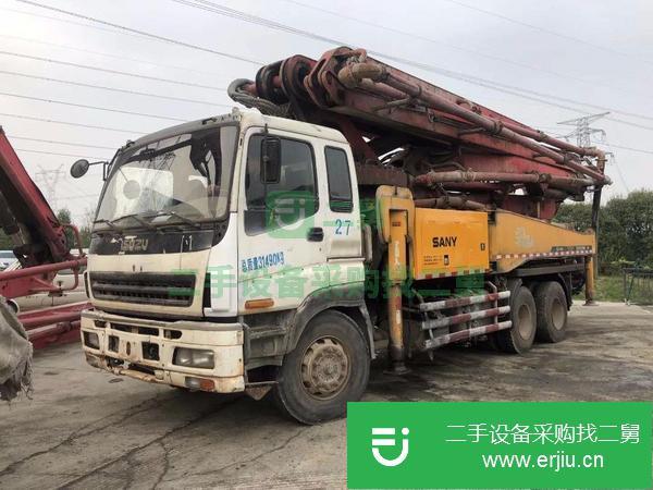 遼寧出售二手三一46米泵車