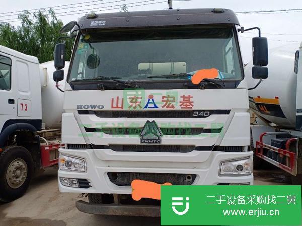 山東出售二手豪沃攪拌車