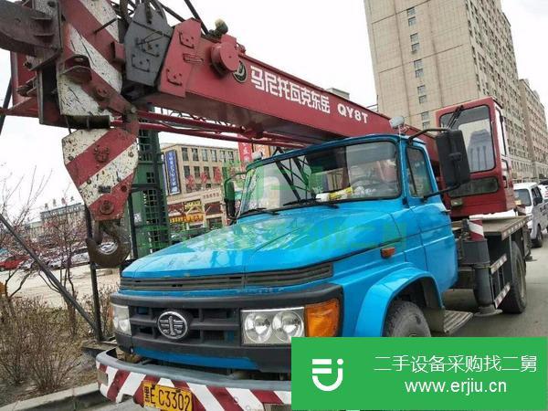 黑龍江出售二手東岳八噸汽車吊