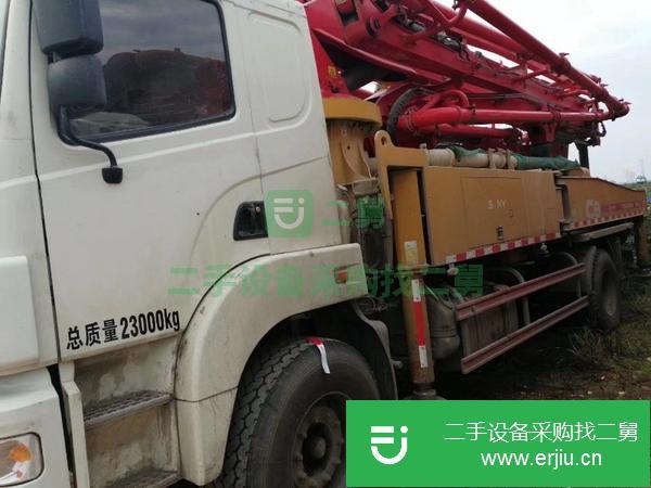 湖南出售二手國五37米泵車
