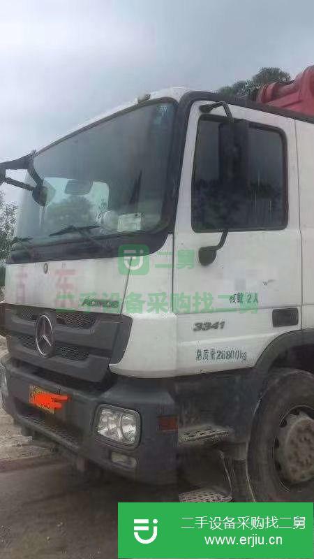 廣西出售二手37米泵車