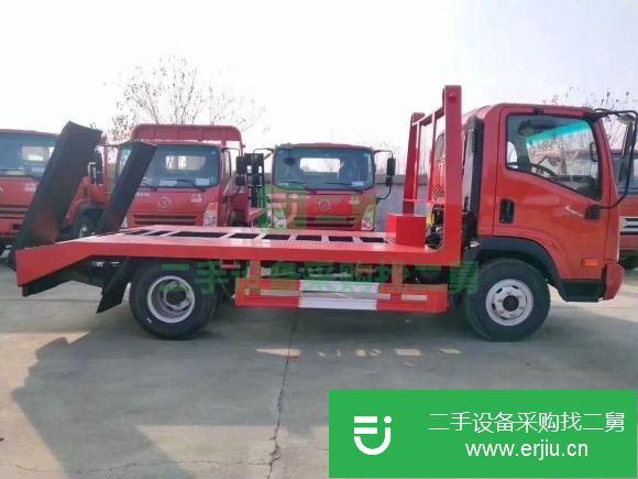 山東出售二手藍牌平板運輸車