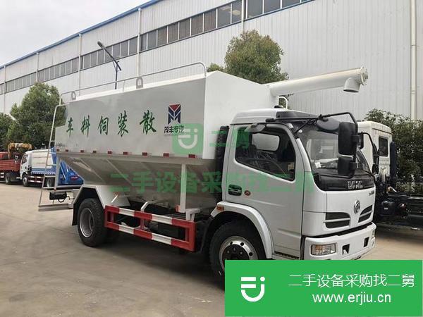 湖北出售二手東風(fēng)12噸散裝飼料運(yùn)輸車