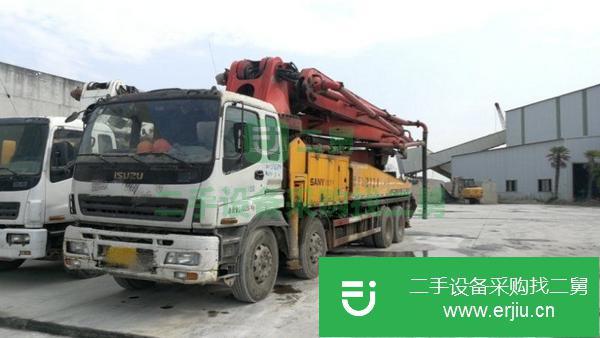 江蘇出售二手46米泵車
