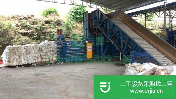 四川出售二手160噸全自動臥式打包機