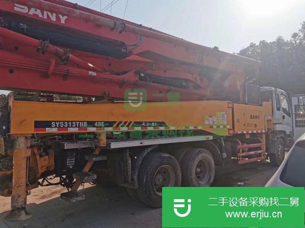 湖南出售46米三一五十鈴泵車