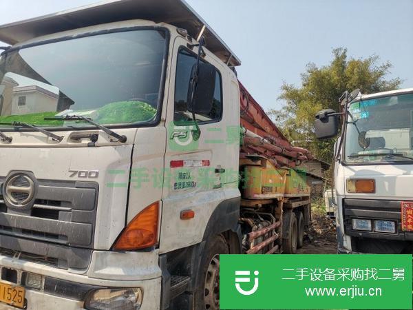廣東出售二手三一37米泵車